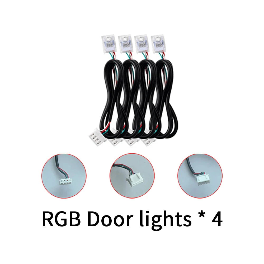 RGBIC- og RGB-lystilbehør - muligheder