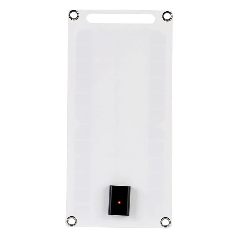 Portable USB Solar Panel with Carry Slot & Hanging Eyes