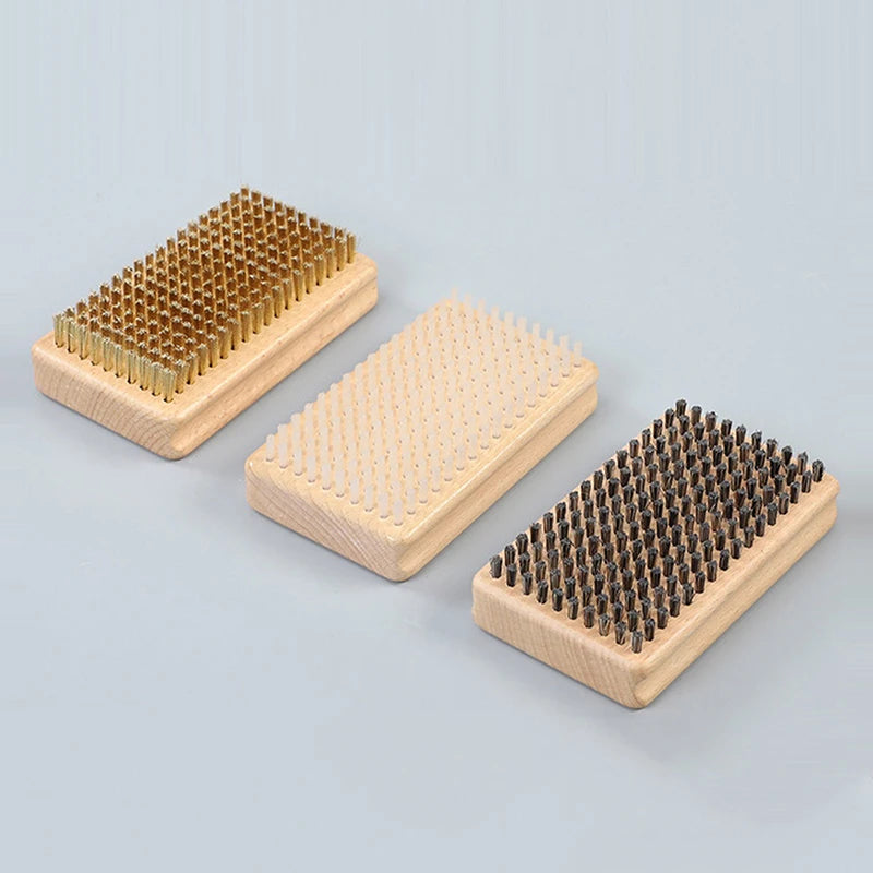Ski and Snowboard Wax Brush, Three Bristle Options