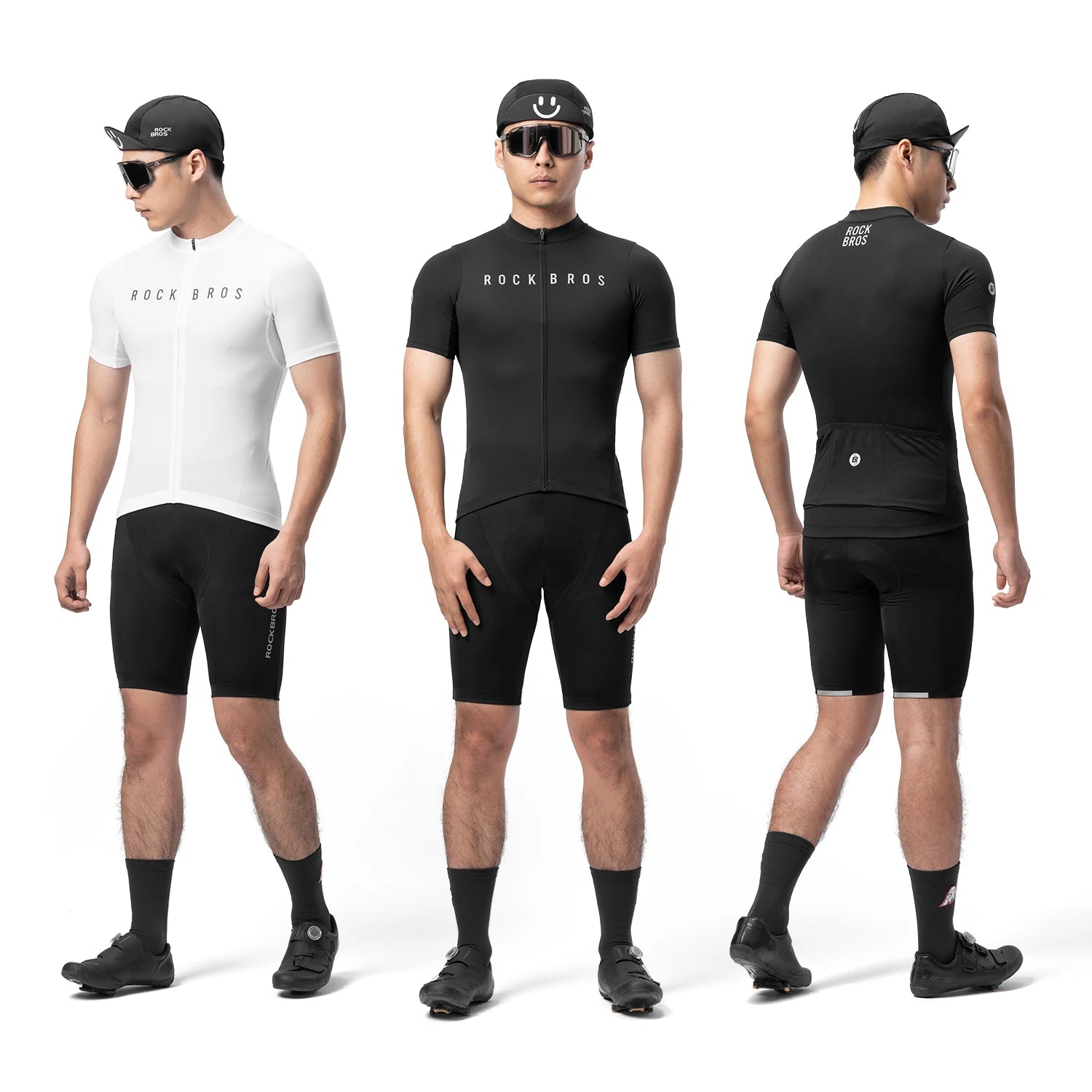 Breathable Quick-Dry Cycling Jersey Sleeveless Full-Zip Sport Shirt