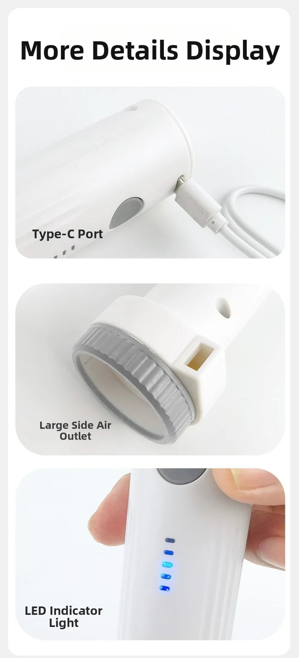 Rechargeable Vacuum Storage Bag Pump