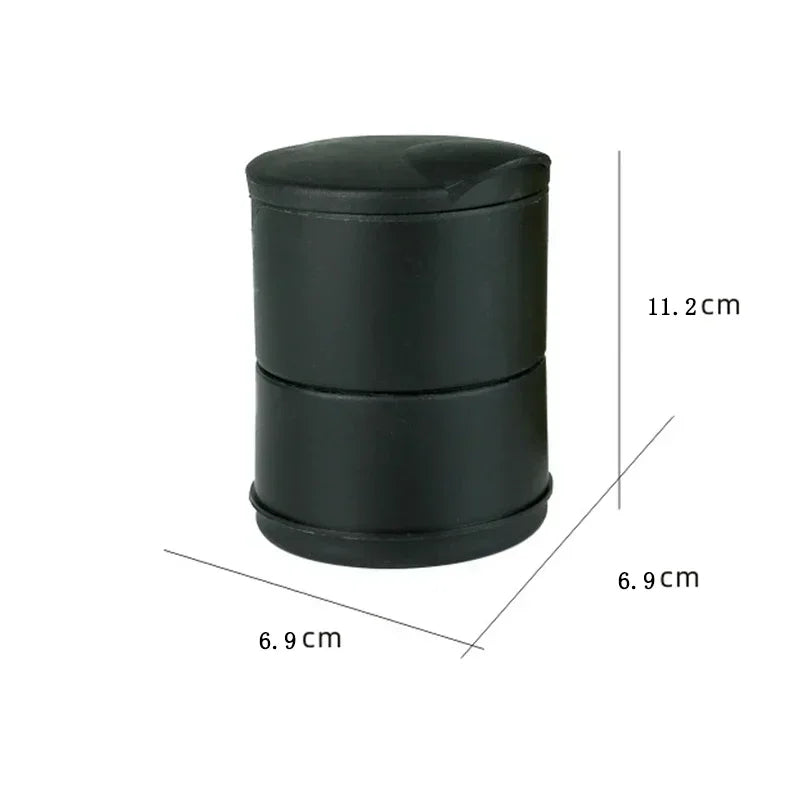 Portable Car LED Ashtray Garbage Storage Cup Cigarette Ashtray Holder Auto Interior Accessories Car LED Ash Tray Container