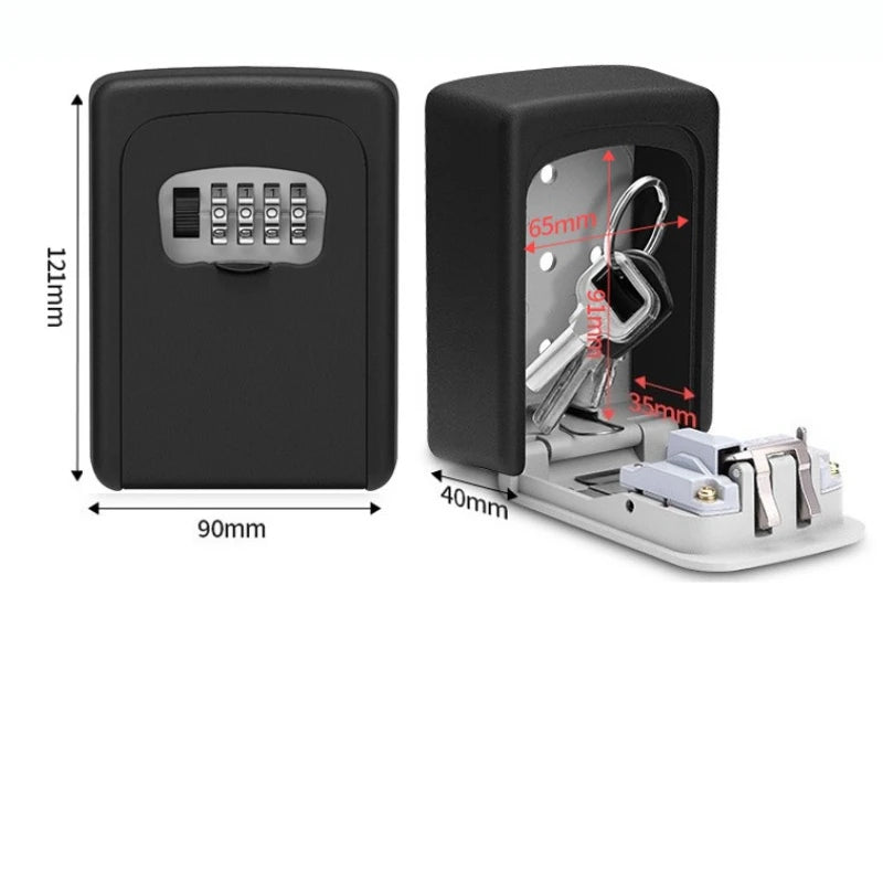 Wall-Mount Combination Key Safe