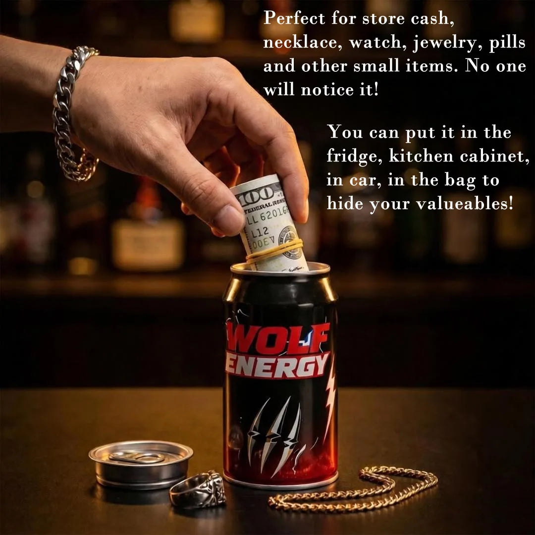 Hidden Safe Can for Cash Jewelry Pills – Discreet Storage Box