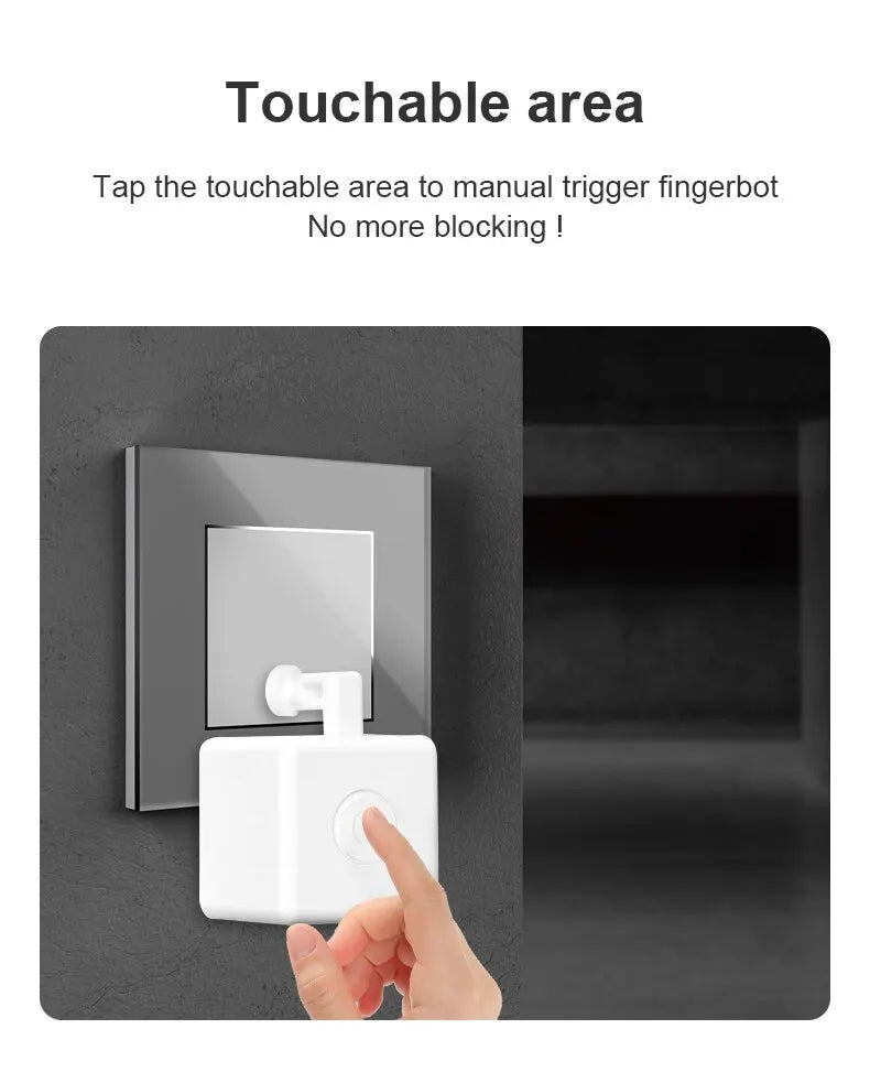 Zigbee Bluetooth Έξυπνο Αφαιρετικό Απτικό Φονμπετ Plus Κουμπί Πιεστή