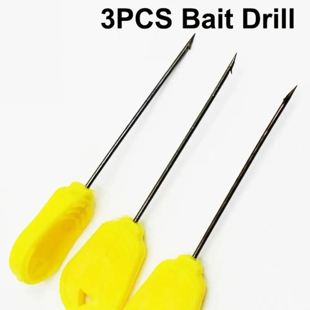 Set de ace sau burghiu pentru momeli de crap, 3 piese