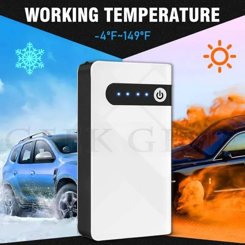 Avviatore di emergenza portatile per batteria auto 12000mAh Booster di emergenza
