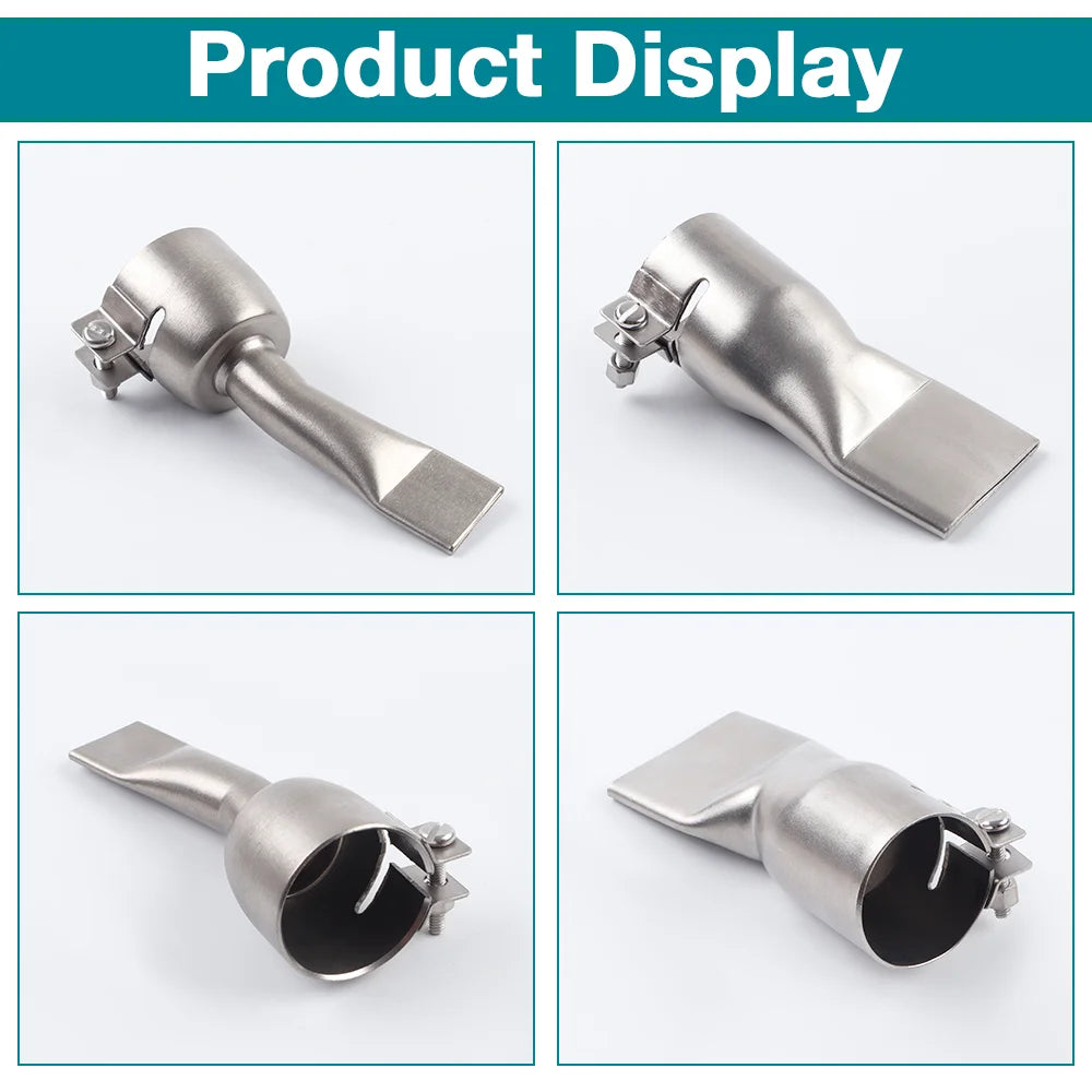 Flat Hot-Air Welding Nozzle Sets for 32 mm Guns