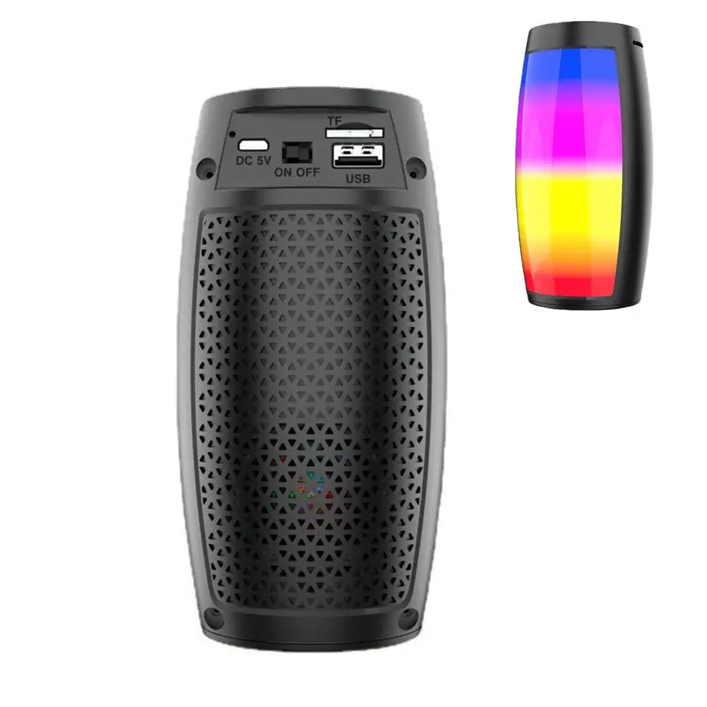 Portable Wireless Speaker with Colour Light