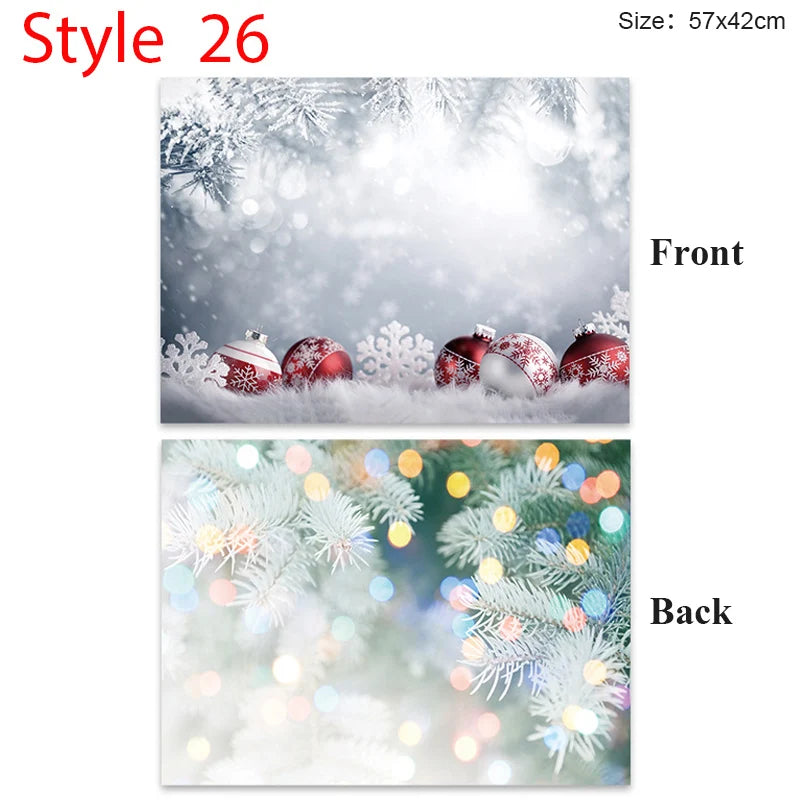 Double-Sided Photo Background Sheet, 57 × 42cm