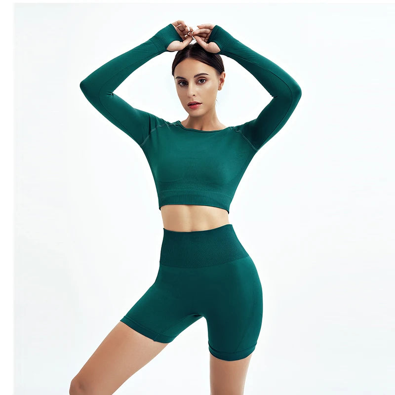 Dames seamless yogakleding – setopties