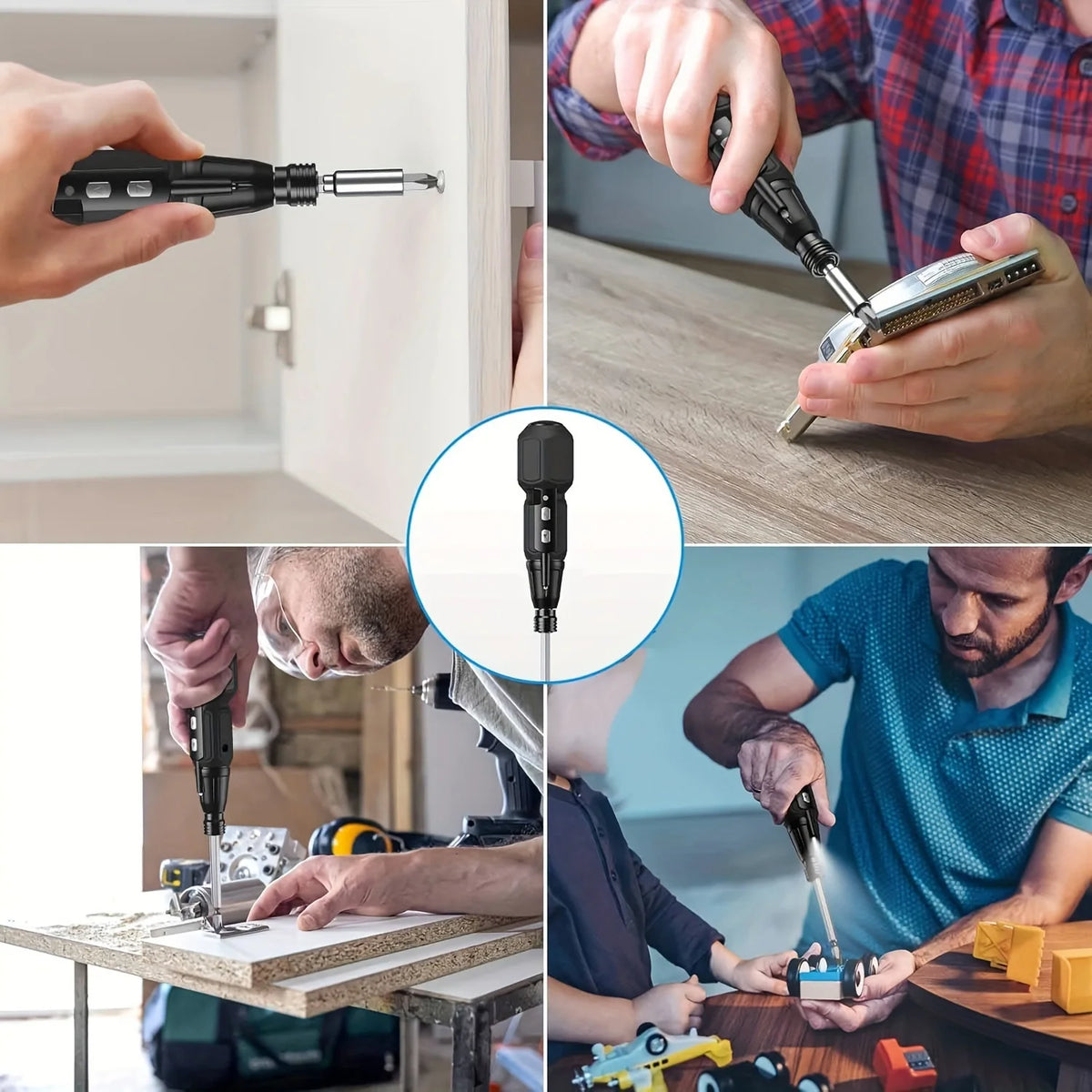Rechargeable Cordless Screwdriver - Colour Options