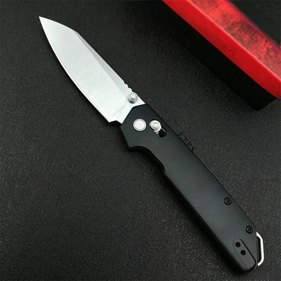Lightweight Folding Knife 3.4" EDC Spear Point Blade with Reversible Clip