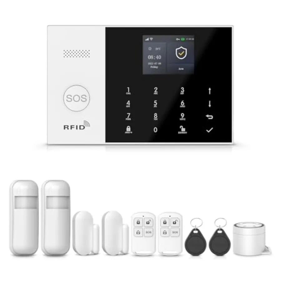 Wireless Alarm System for Home and Apartment Security