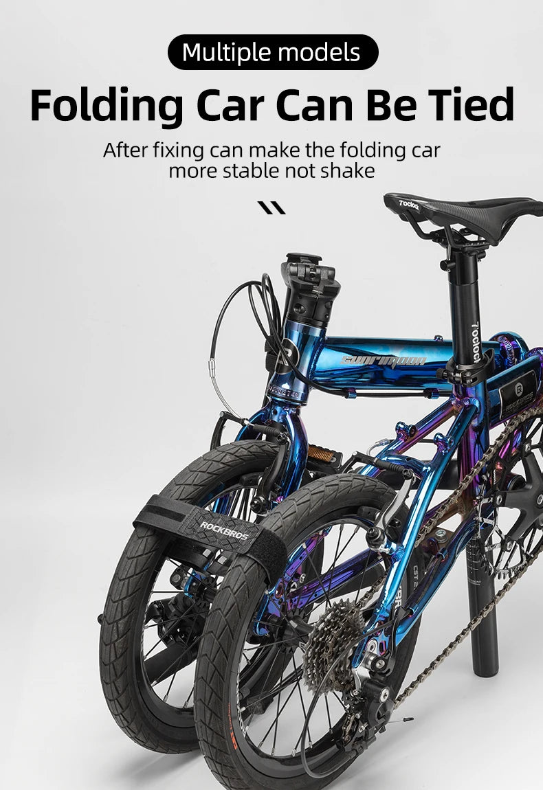 Adjustable Bicycle Strap Tie Rope for Outdoor Luggage Storage