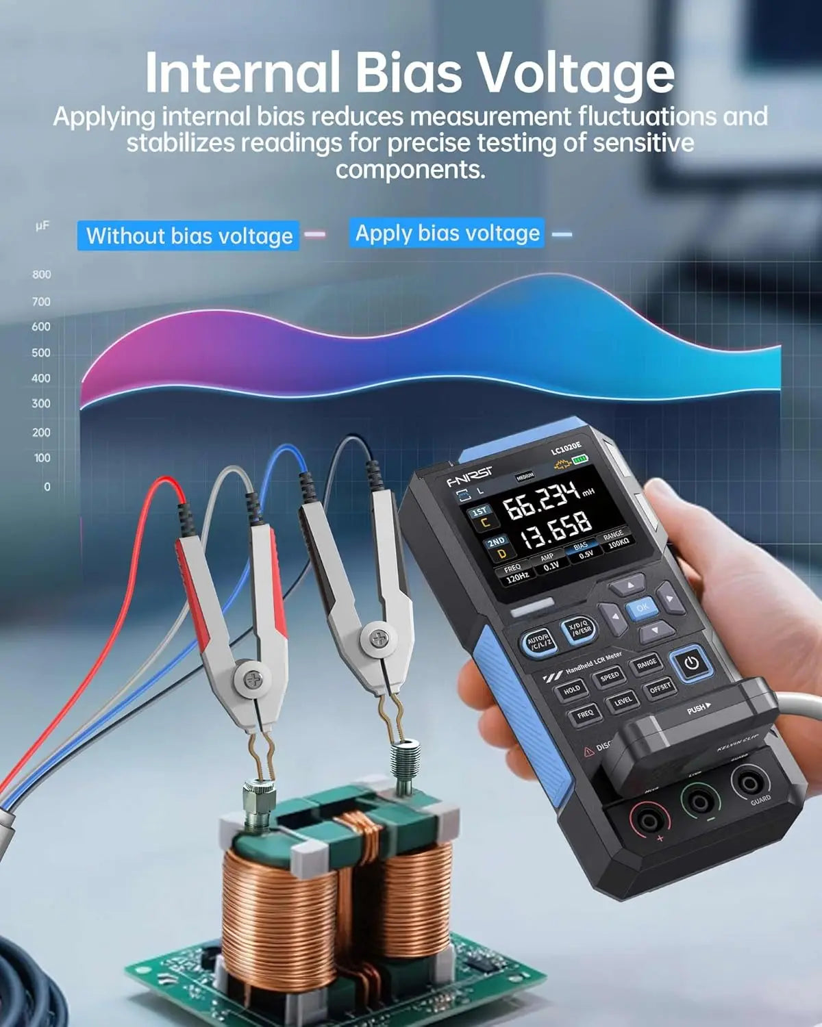 LC1020E Digital LCR Component Meter