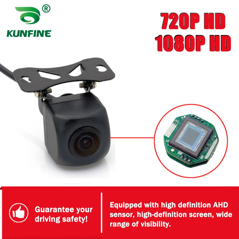AHD Rear-View Car Camera, 720p or 1080p