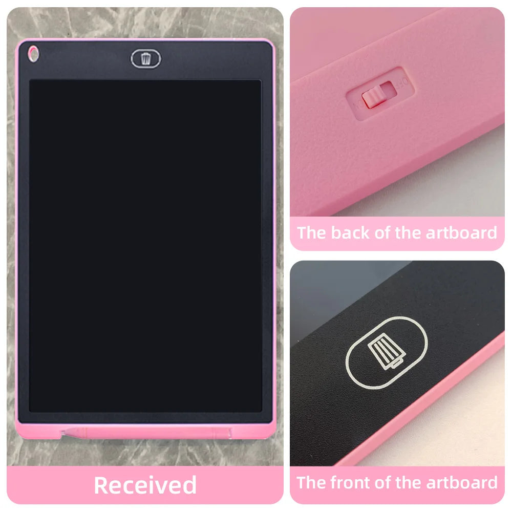 6.5 inch LCD Writing Tablet Drawing Board Montessori Educational Drawing Toys For Kids Students Magic Blackboard Toy Gift 