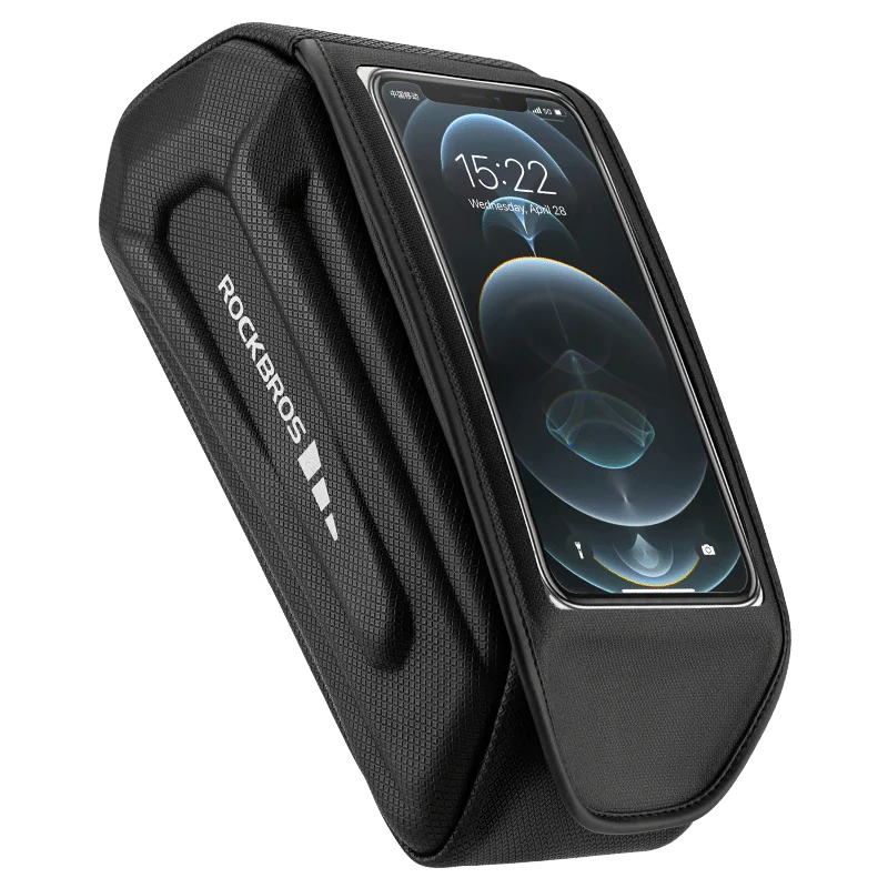 1.7L Waterproof Bike Frame Bag with Touchscreen