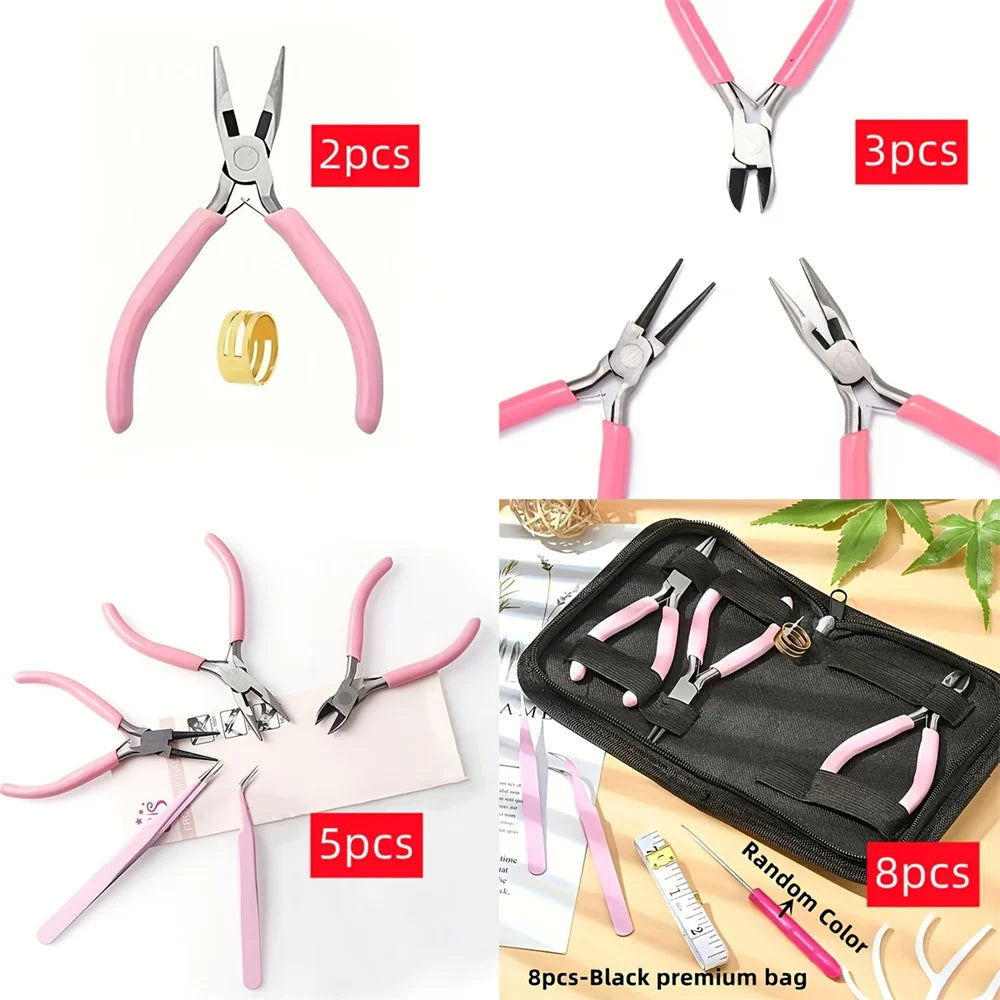 Jewellery Pliers and Small-Tool Set