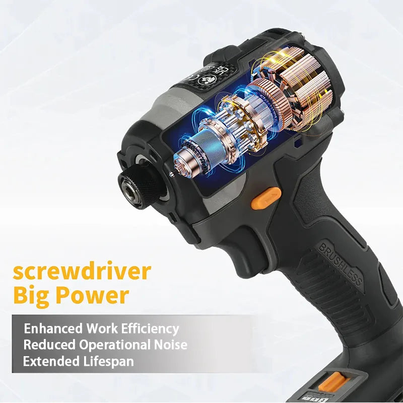 18V Brushless Impact Drill Set – McLaren Edition Combo Kit