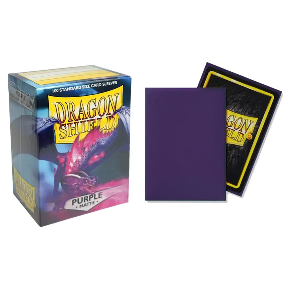 100pcs/Box 66*91cm Matte Cards Sleeves Dragon Shield Cards Cover Cards Protector for PTCG/Star Cards 