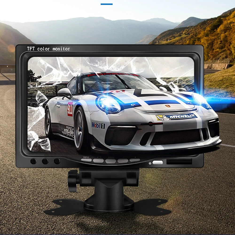 Kit caméra de recul avec moniteur et vision nocturne (4,3-7")