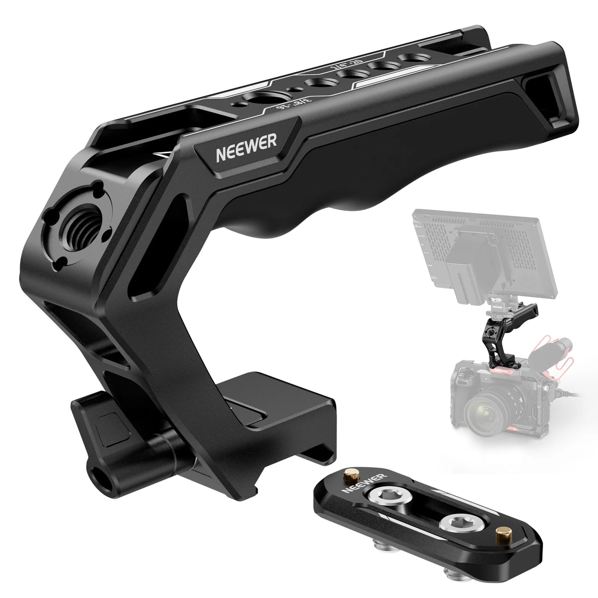 Rotating NATO Camera Rig Handle - Bundle Options
