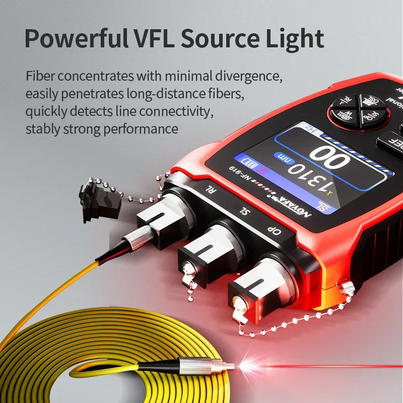 NF-919 Optical Power Meter, Light Source and VFL