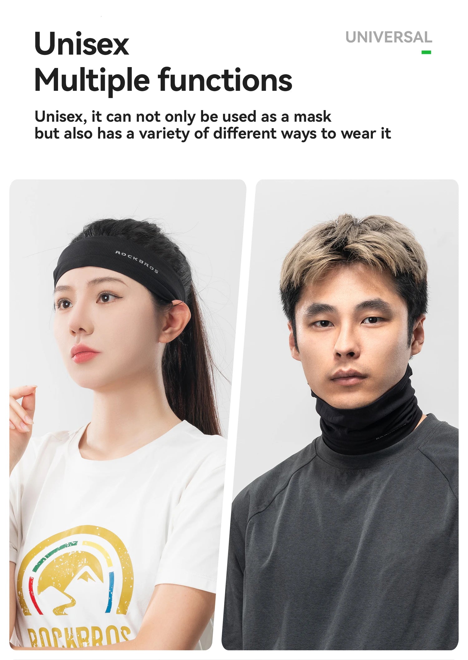 Cycling Face Mask Bandana Warmer for Outdoor Use