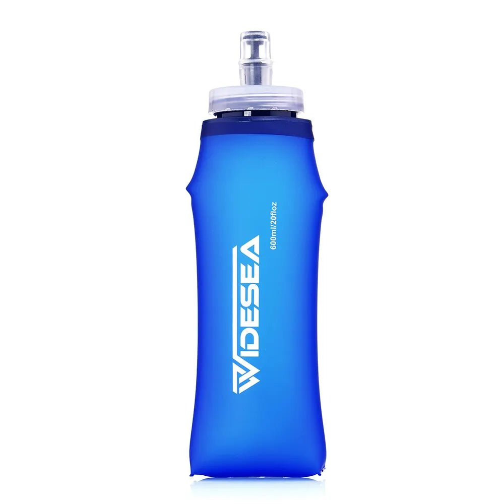 Soft Water Bottle Foldable Flask for Outdoor Sports