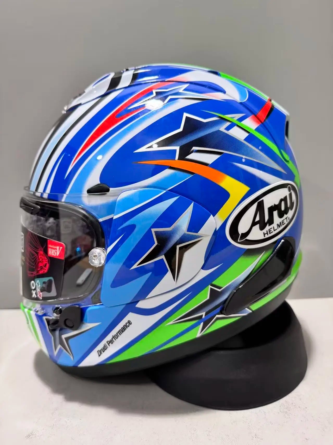 Arai Full Face Motorcycle Helmet RX7X Jian Nakano Green