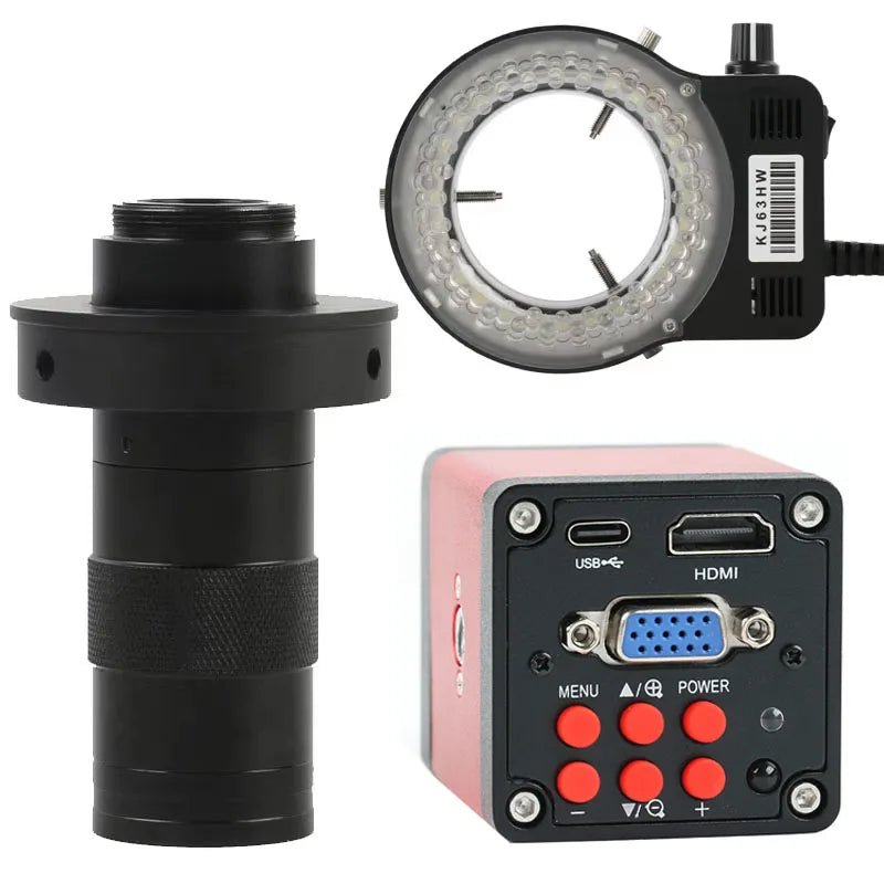HDMI/VGA Microscope Camera - Lens and Kit Options