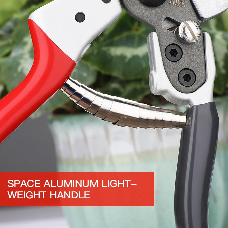 PTFE-Coated Bypass Garden Pruning Shears