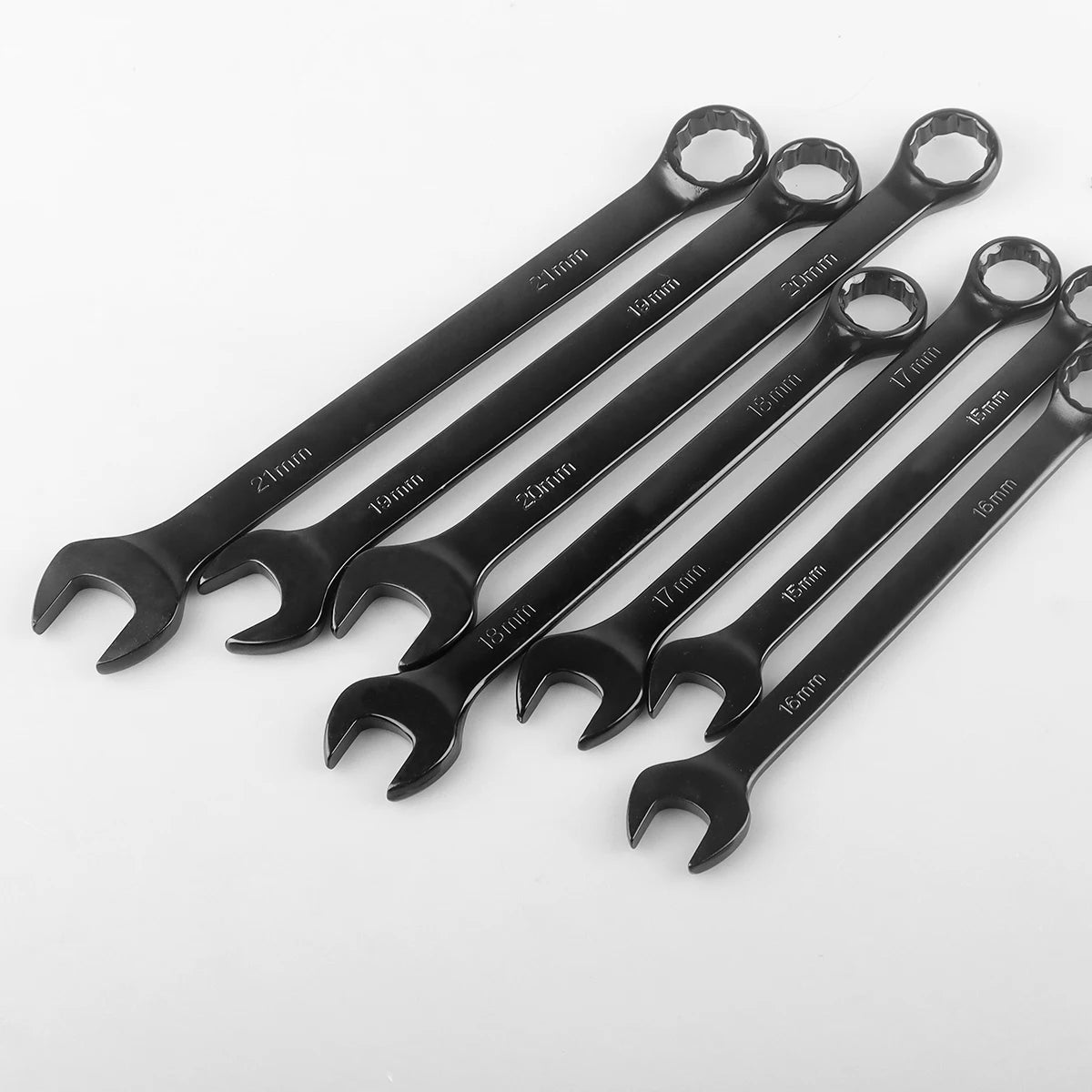 Metric Combination Wrench Set with Bag