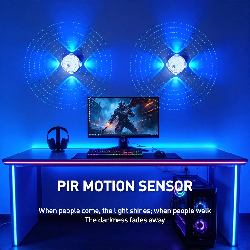 Rechargeable Magnetic Ambient Light - RGB Options