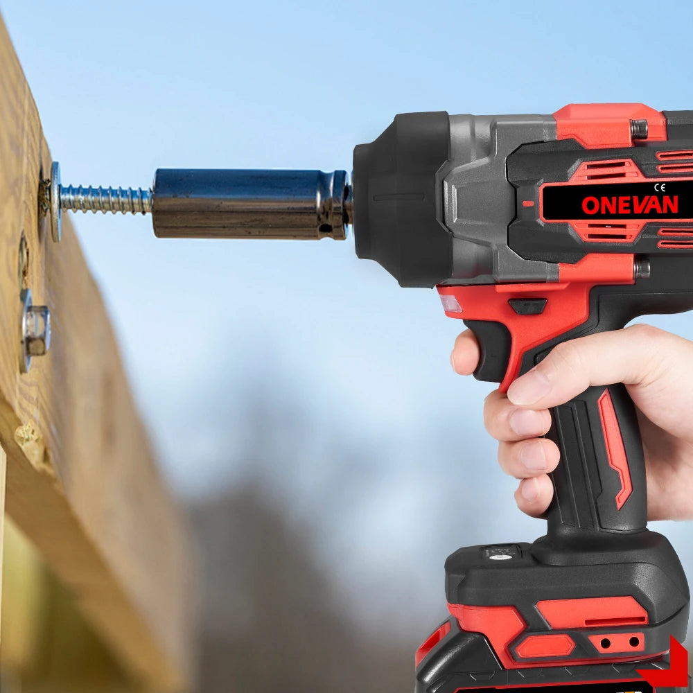 Ασύρματο κλειδί κρούσης 2800N.M 8000RPM χωρίς ψήκτρες 18V εργαλείο ισχύος