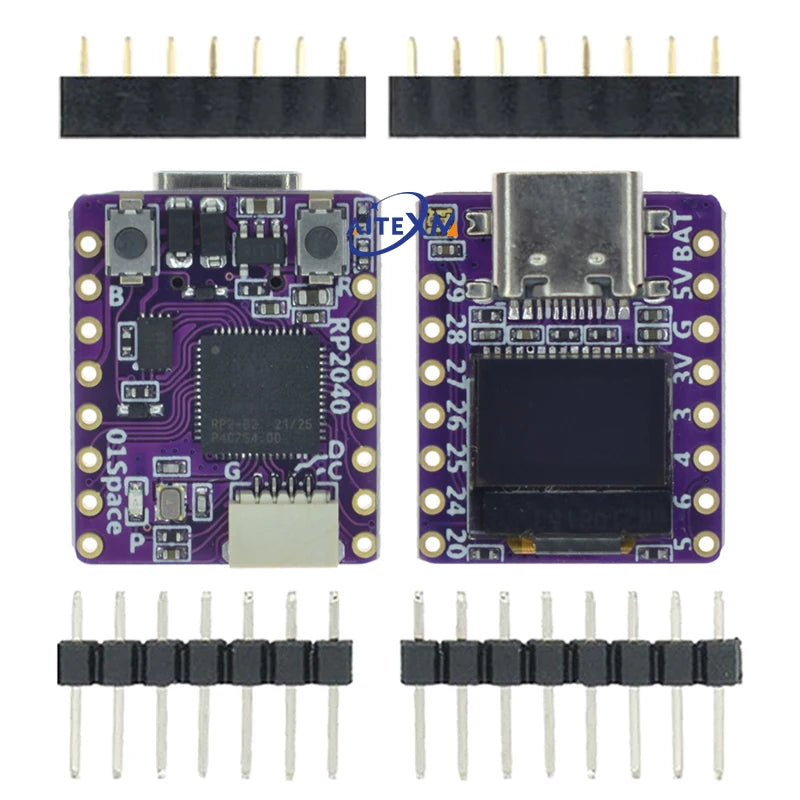 Mini Development Board, ESP32-C3 / S3 / RP2040