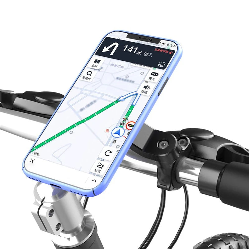 Handlebar Phone Holder, Optional Vibration Damper