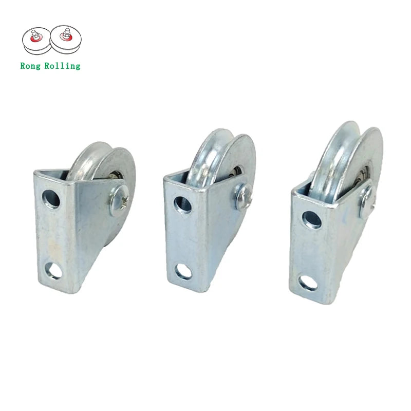 Fixed U-Groove Wire-Rope Pulleys, Pair