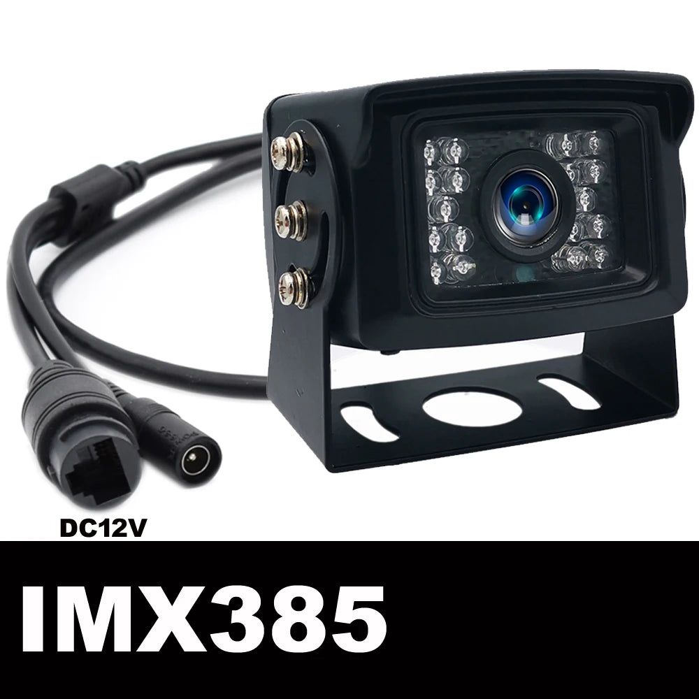 Waterproof 8MP 4K IP Security Camera with Motion Detection, PoE, Audio and Night Vision