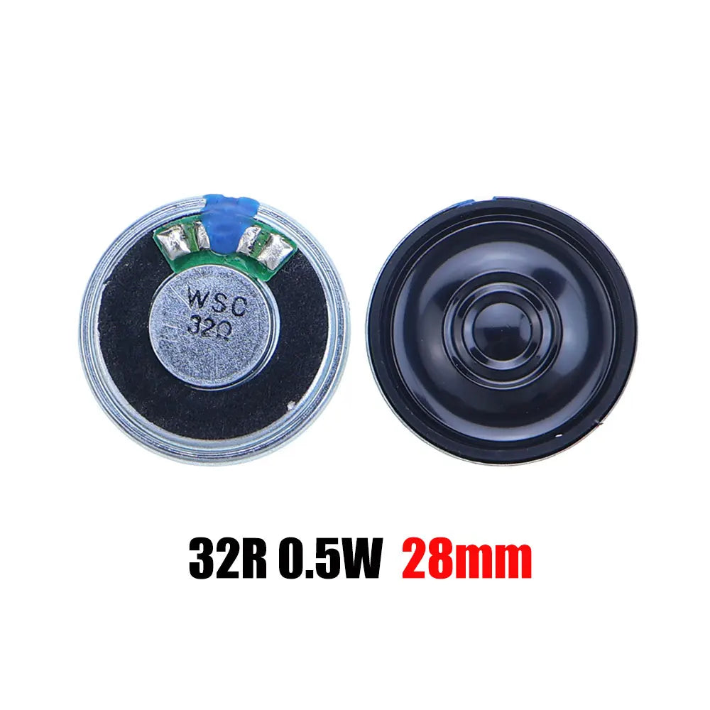 Mini Speaker Drivers, Impedance and Size Options, Pair