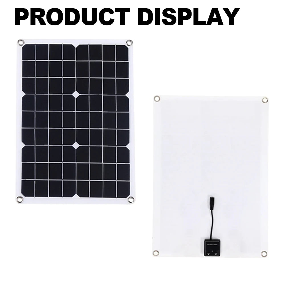 (U.S Stock ) SOECOPO 1000W Portable Solar Panel Kit 2*500W Photovoltaic Panels for Camping Free 100A Controller USB Home Balcony