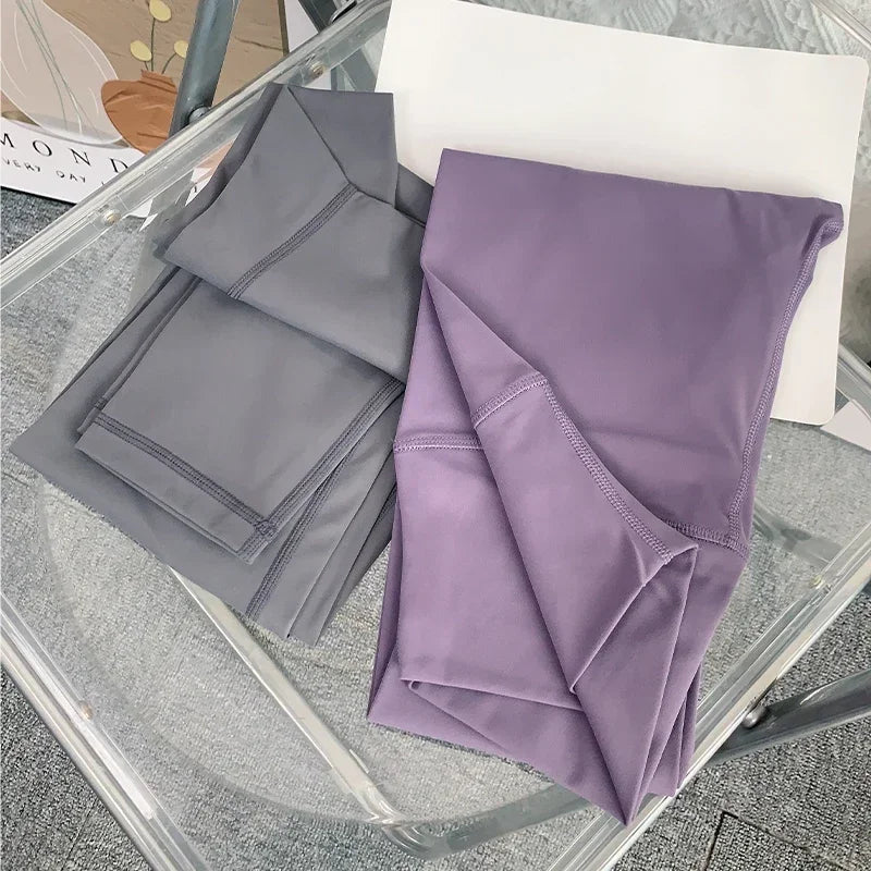 Summer Hot Sale Yoga Leggings High Waist Breathable Quick Drying Yoga Pants Fitness Running Cycling Workout Gym Clothing 