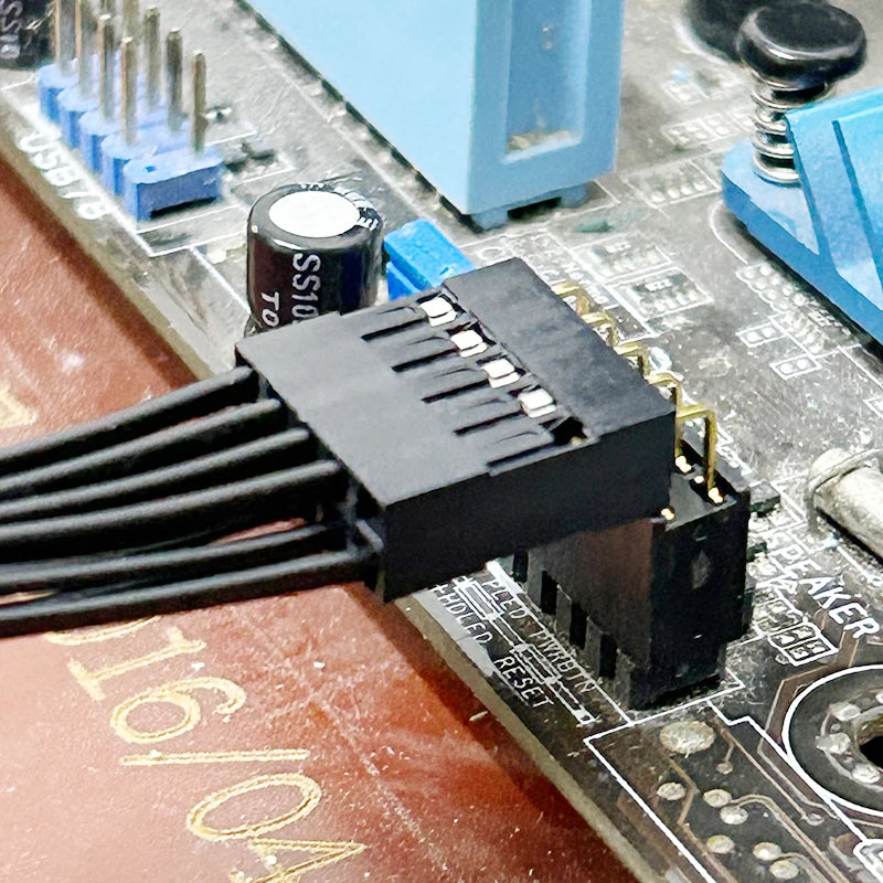 20cm Motherboard Power/Reset Header Splitter Cable