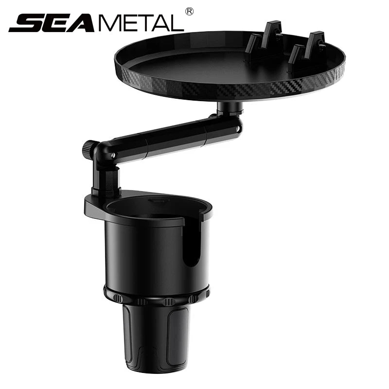 3 in 1 Car Cup Holder Extender with Tray