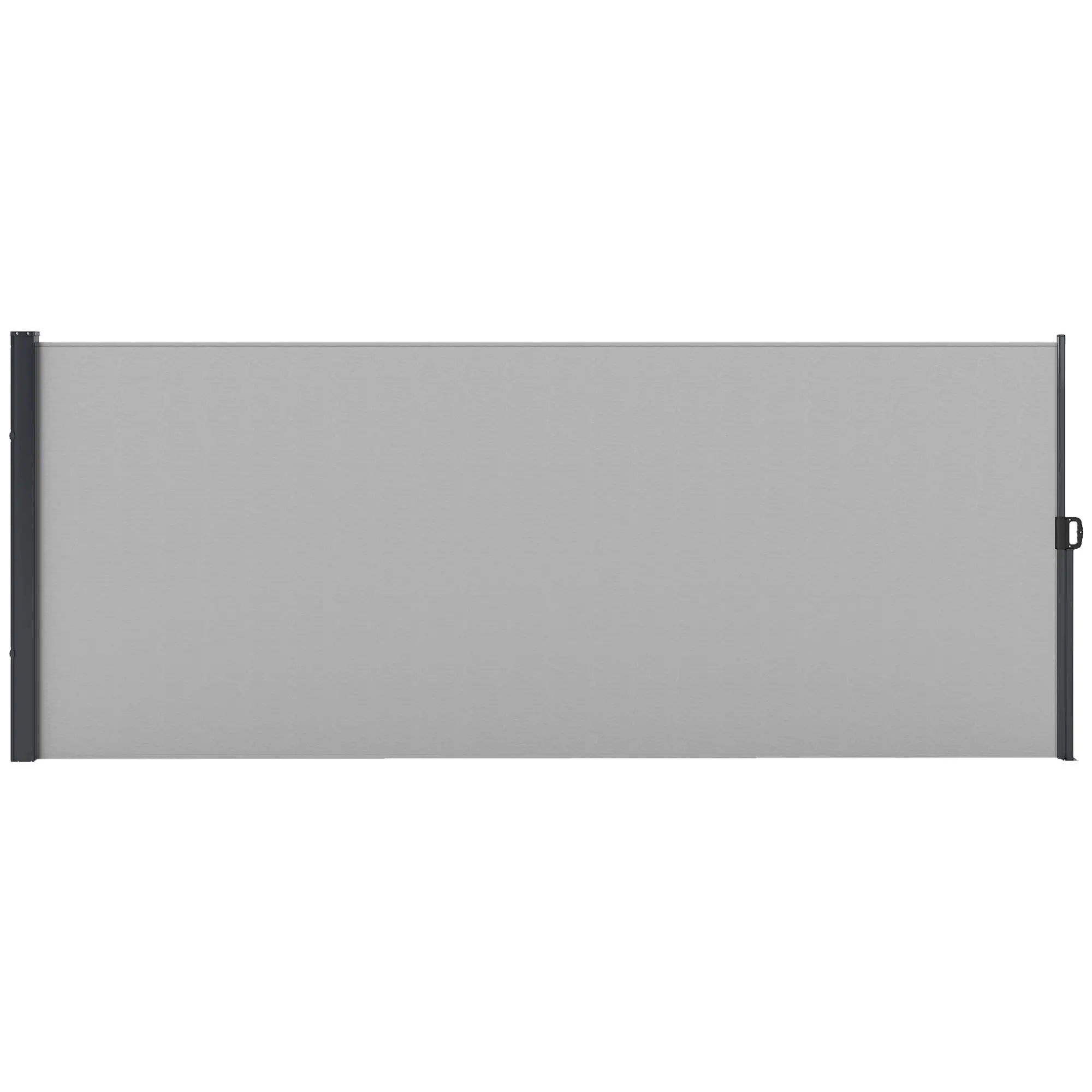 Brise-vue rétractable 400x160 cm gris