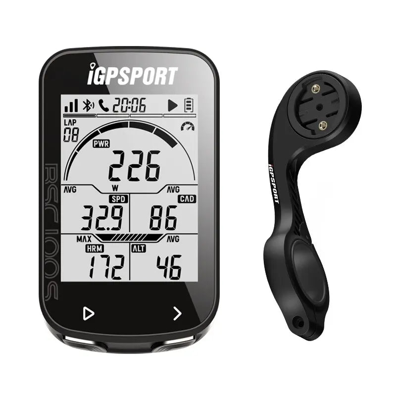 BSC100S GPS Cycling Computer - Mount Options