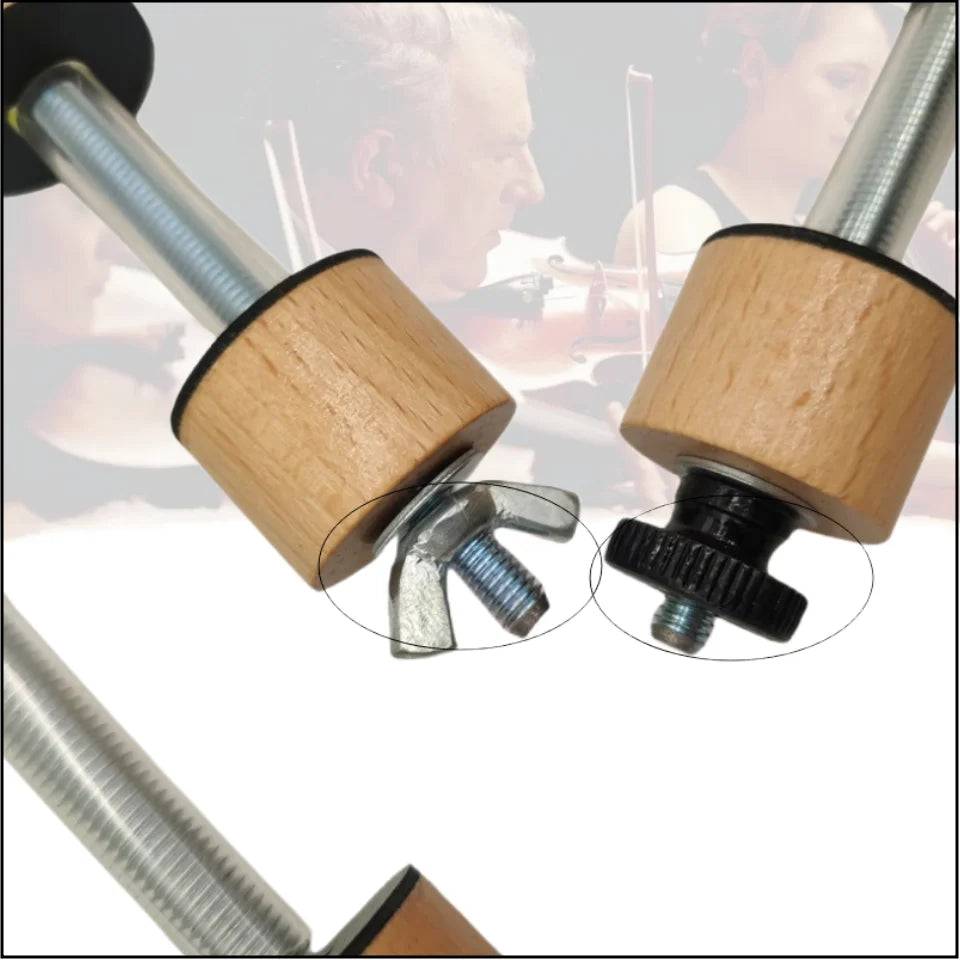 Spony na opravy nástrojů — pro housle, violoncello nebo basu