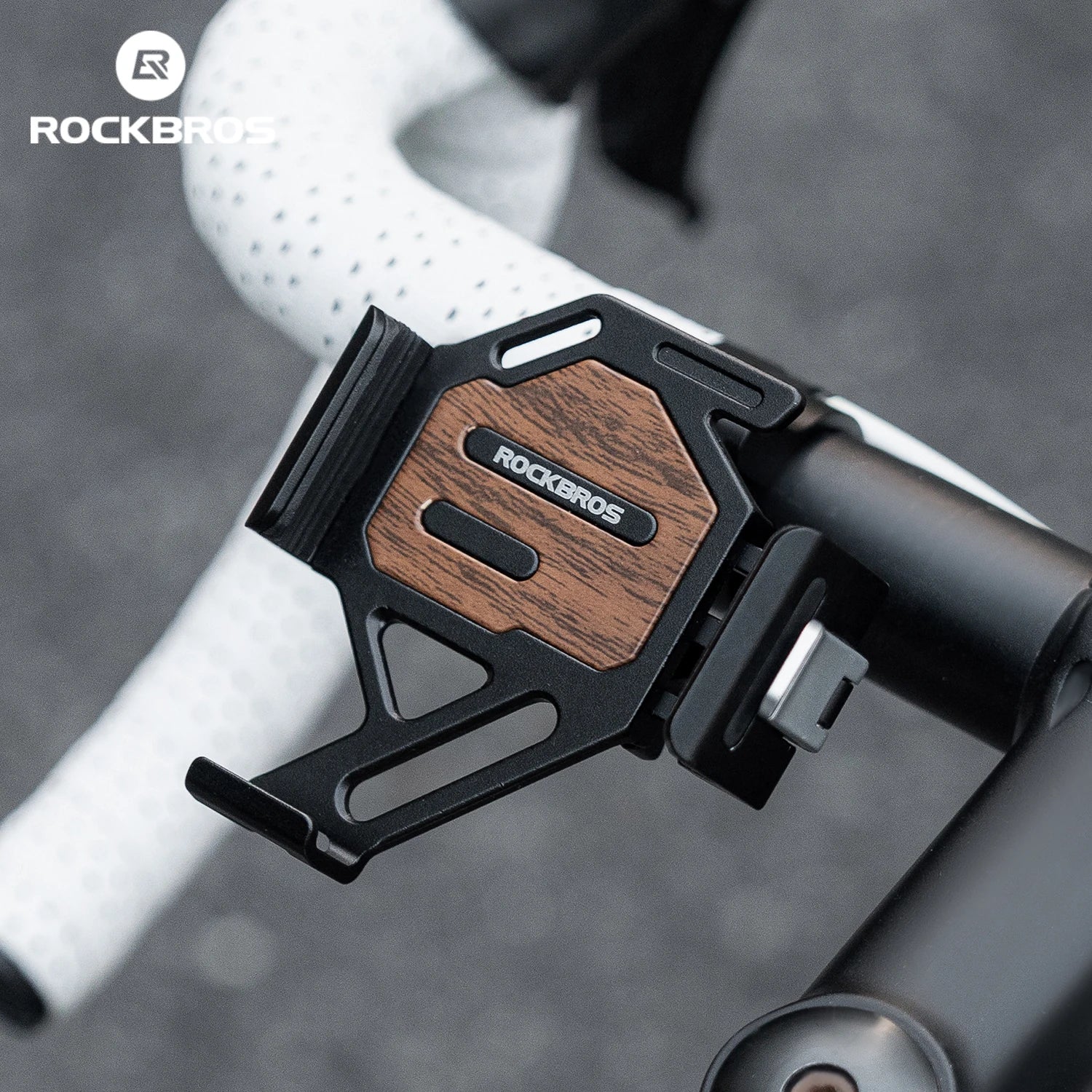 360° Rotating Motorcycle & Bicycle Phone Holder with Shock Absorption